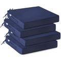 HTQXS 4-Piece Outdoor Chair Cushion Set