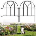 HTQXS 19-Pack No-Dig Garden Fence Set